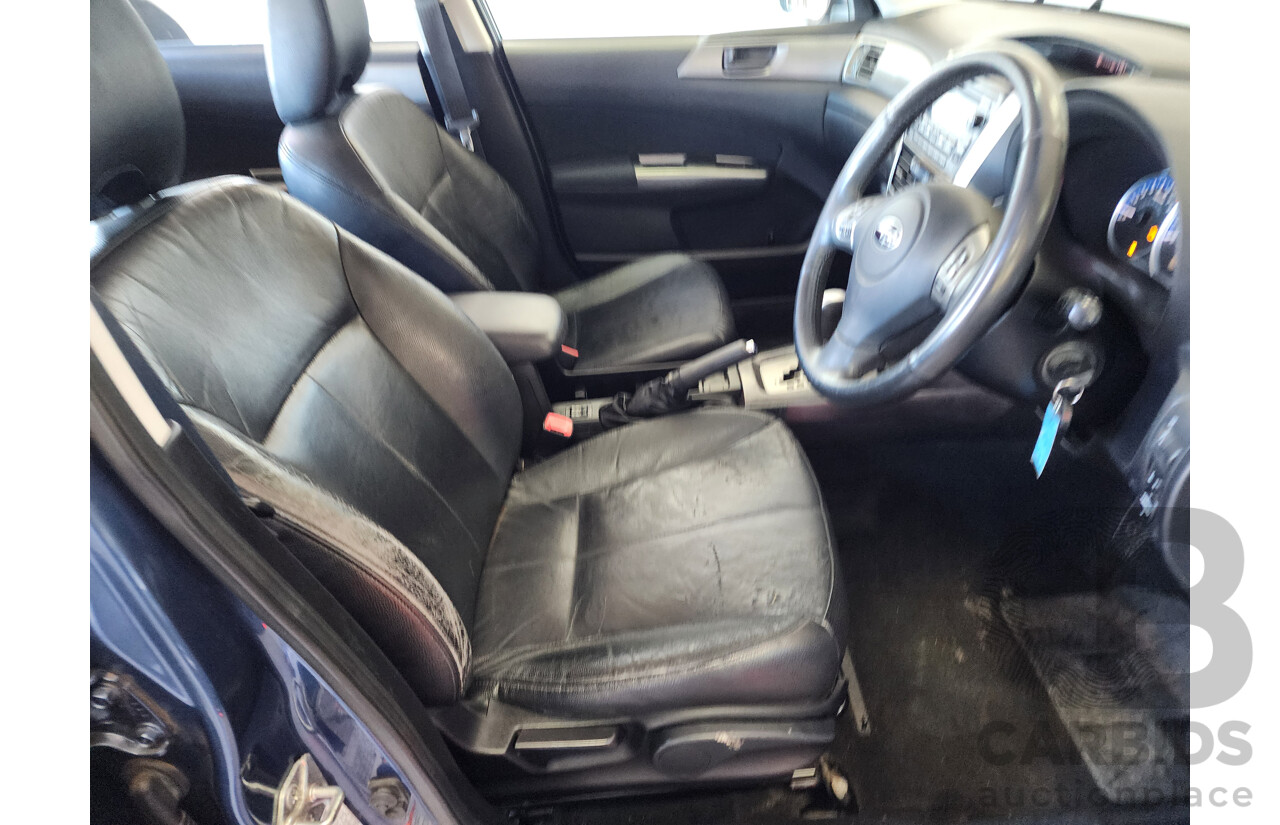 07/2012 Subaru Forester X Luxury Edition MY12 4d Wagon Blue 2.5L