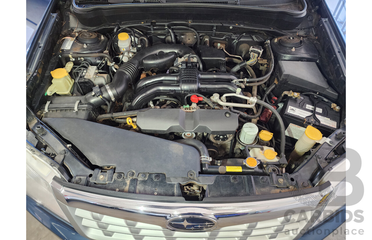 07/2012 Subaru Forester X Luxury Edition MY12 4d Wagon Blue 2.5L