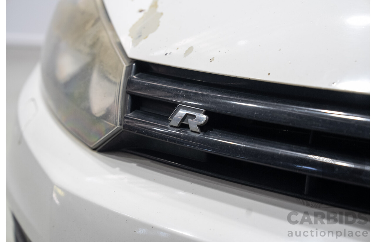12/2012 Volkswagen Golf R (AWD) 1K MY13 5d Hatchback White Turbo 2.0L