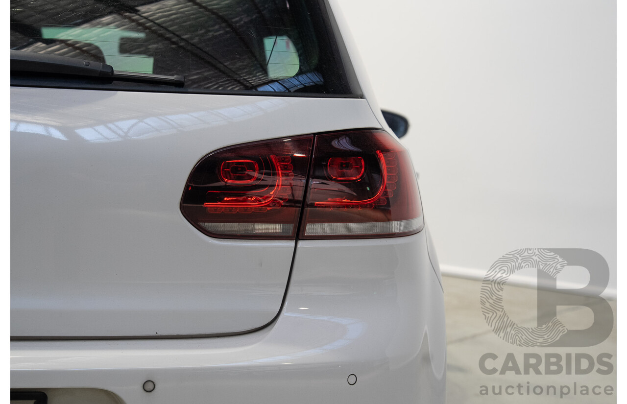 12/2012 Volkswagen Golf R (AWD) 1K MY13 5d Hatchback White Turbo 2.0L