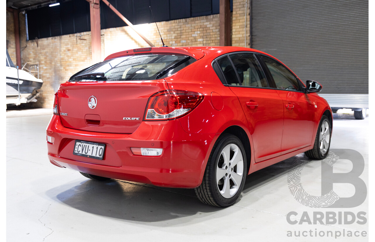 09/2014 Holden Cruze CD JH MY14 4d Sportwagon Red 1.8L