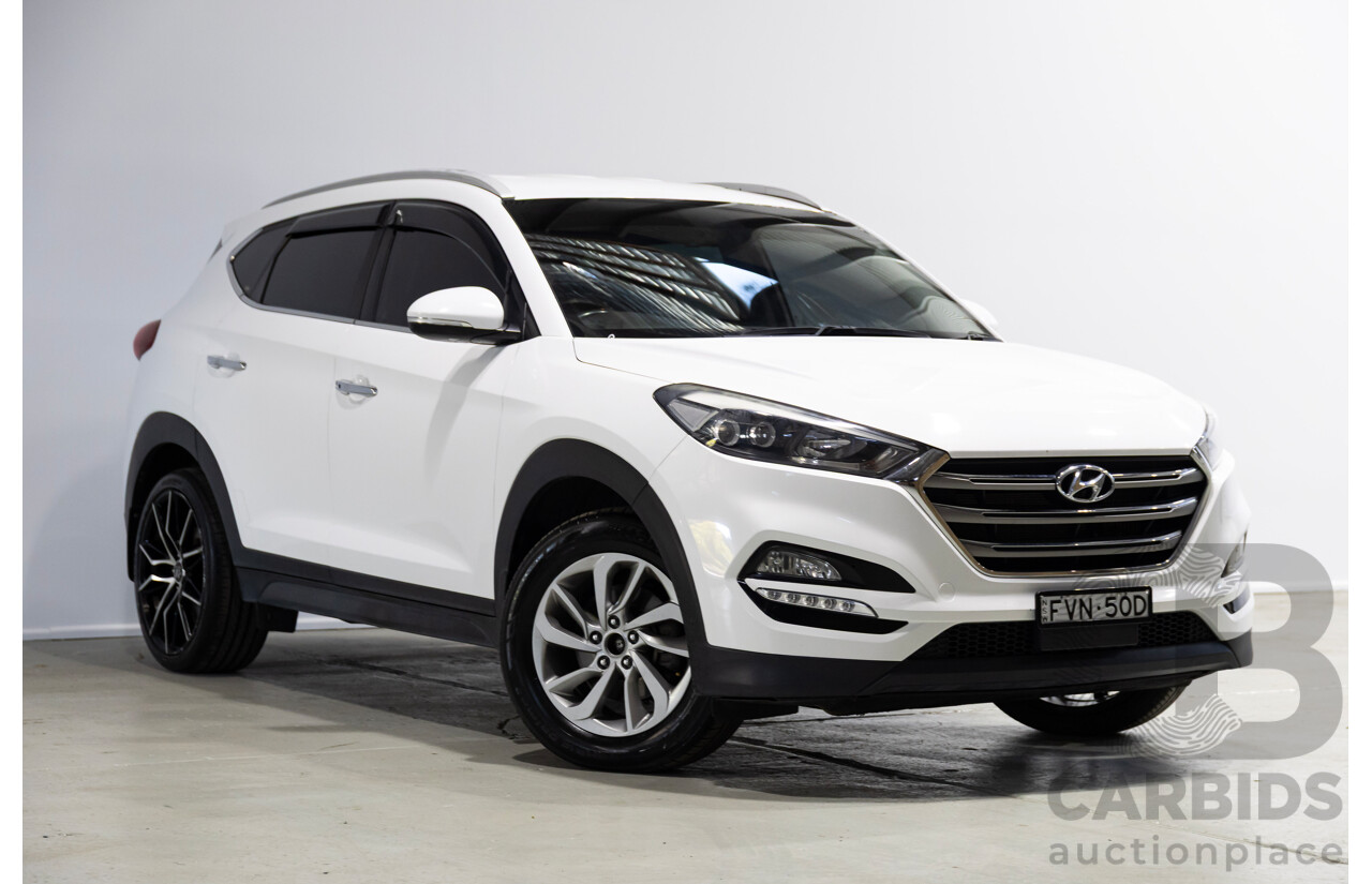 02/2016 Hyundai Tucson Elite R-SERIES (AWD) TLE 4d Wagon Polar White 2.0L