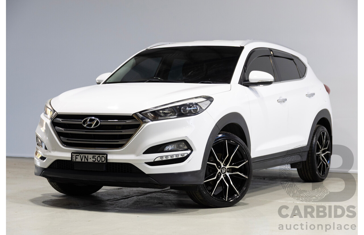 02/2016 Hyundai Tucson Elite R-SERIES (AWD) TLE 4d Wagon Polar White 2.0L