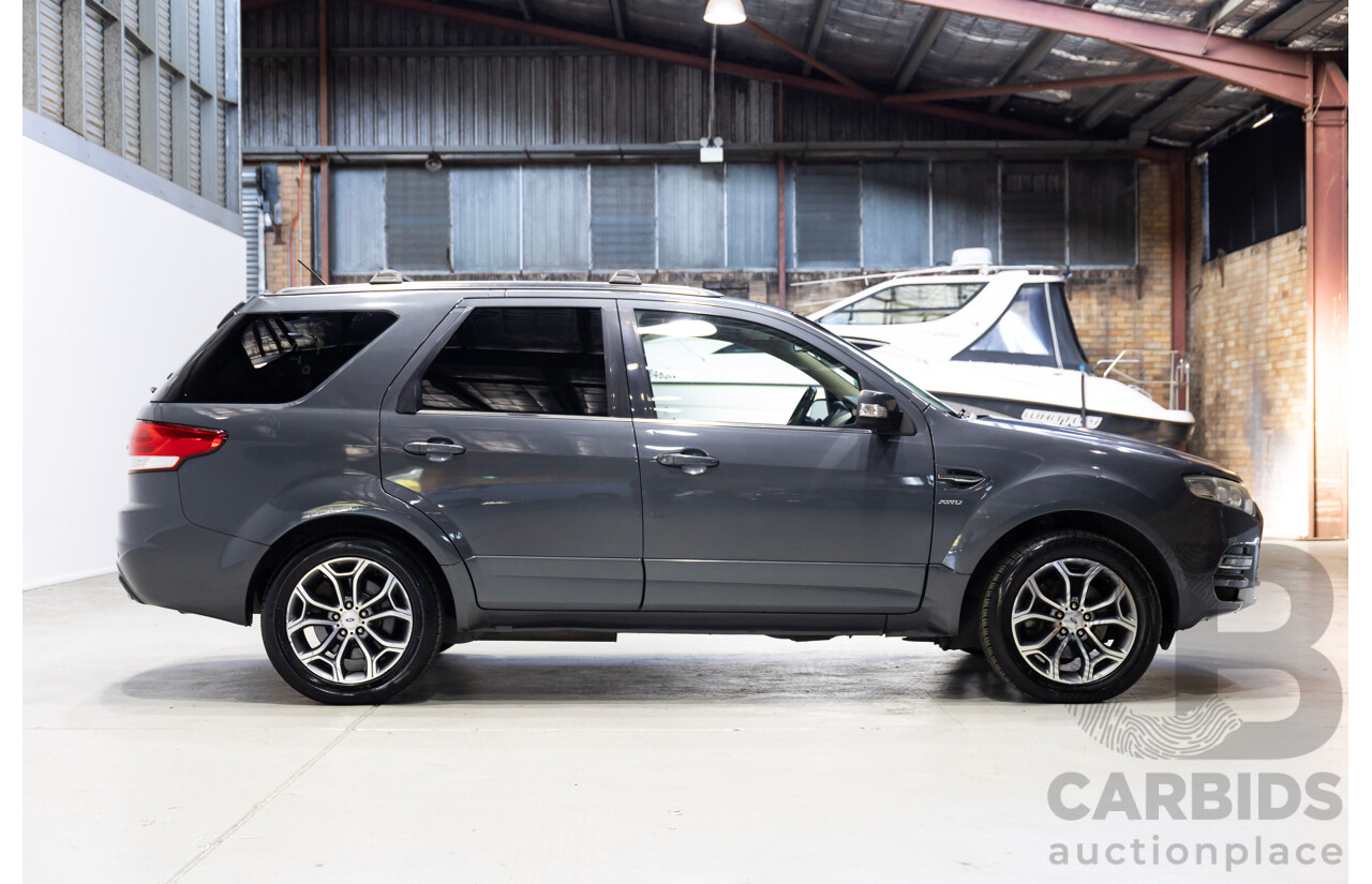05/2014 Ford Territory Titanium (4x4) SZ 4d Wagon Grey Turbo Diesel 2.7L