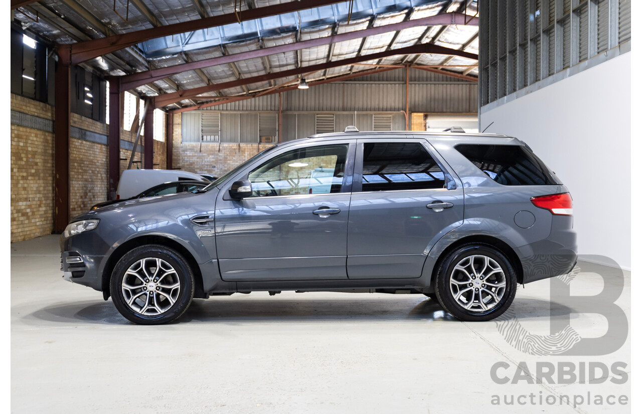 05/2014 Ford Territory Titanium (4x4) SZ 4d Wagon Grey Turbo Diesel 2.7L