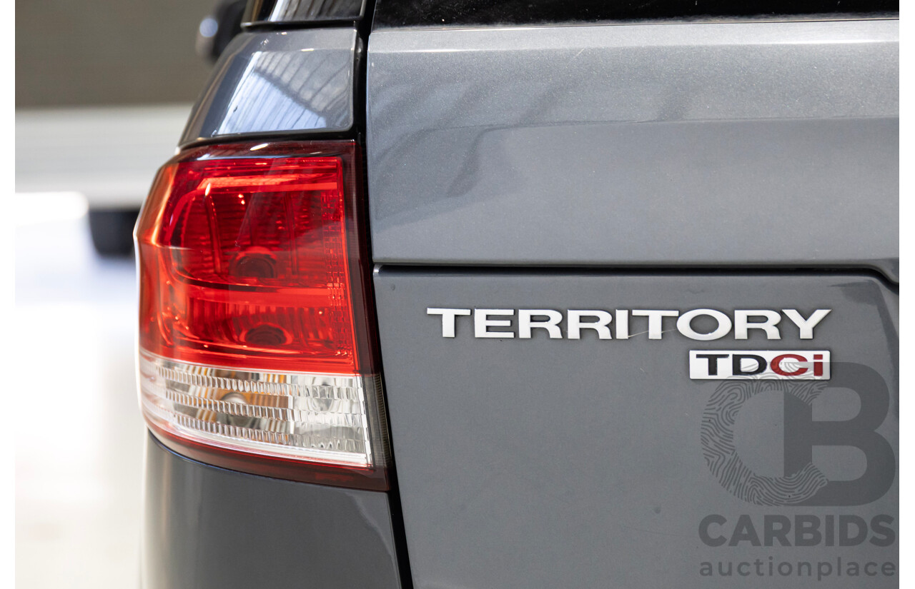 05/2014 Ford Territory Titanium (4x4) SZ 4d Wagon Grey Turbo Diesel 2.7L