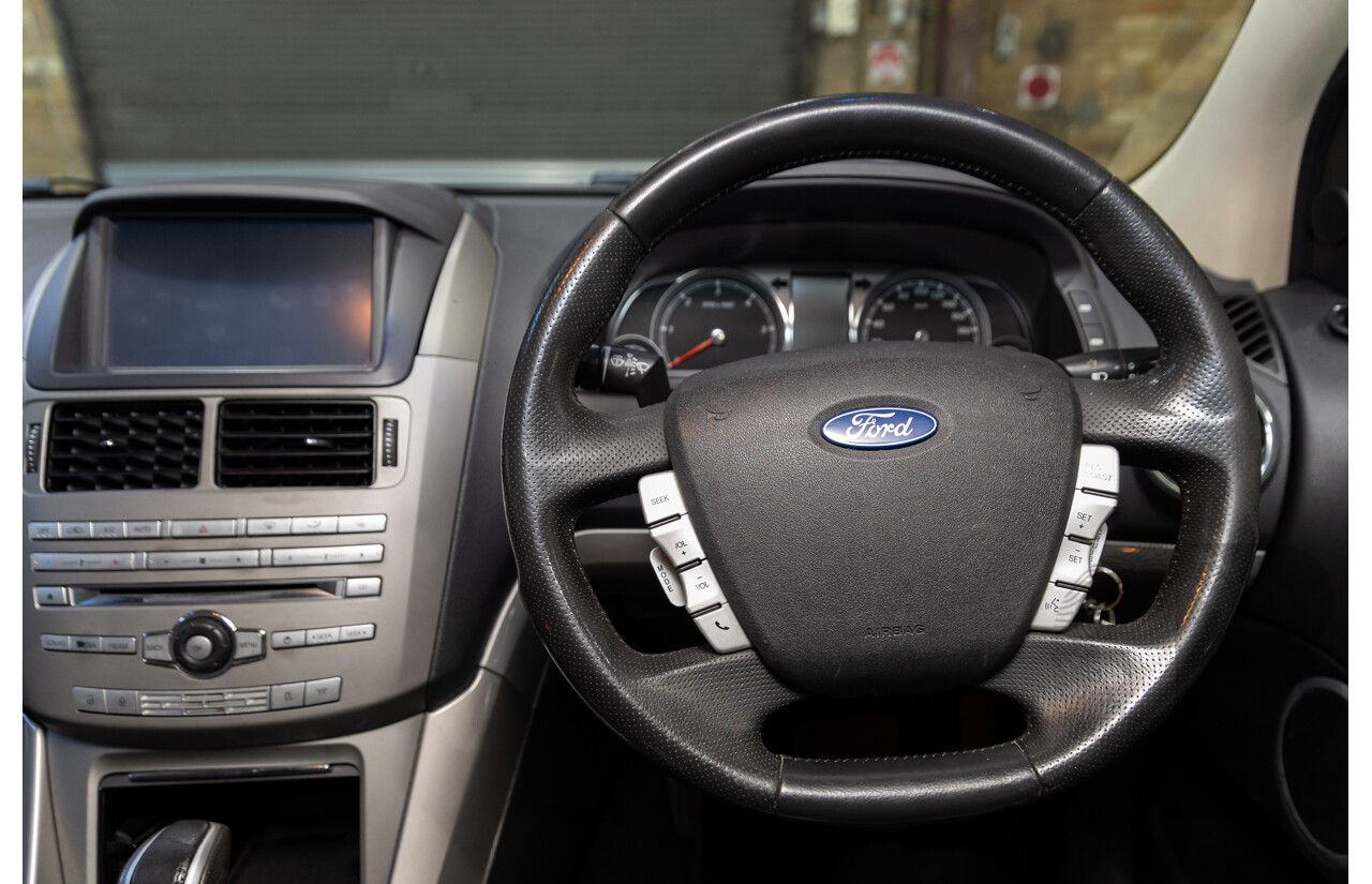 05/2014 Ford Territory Titanium (4x4) SZ 4d Wagon Grey Turbo Diesel 2.7L