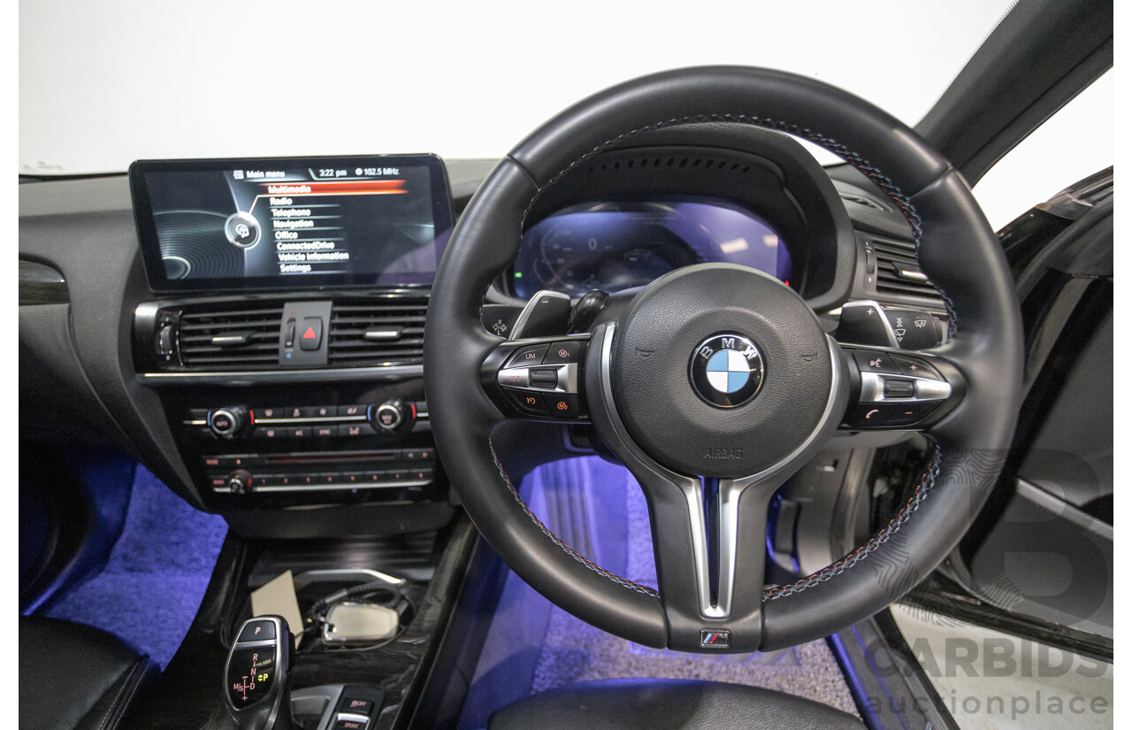 10/2016 BMW X4 xDrive 35i (AWD) F26 MY16 5d Coupe Black Sapphire Metallic Turbo 3.0L