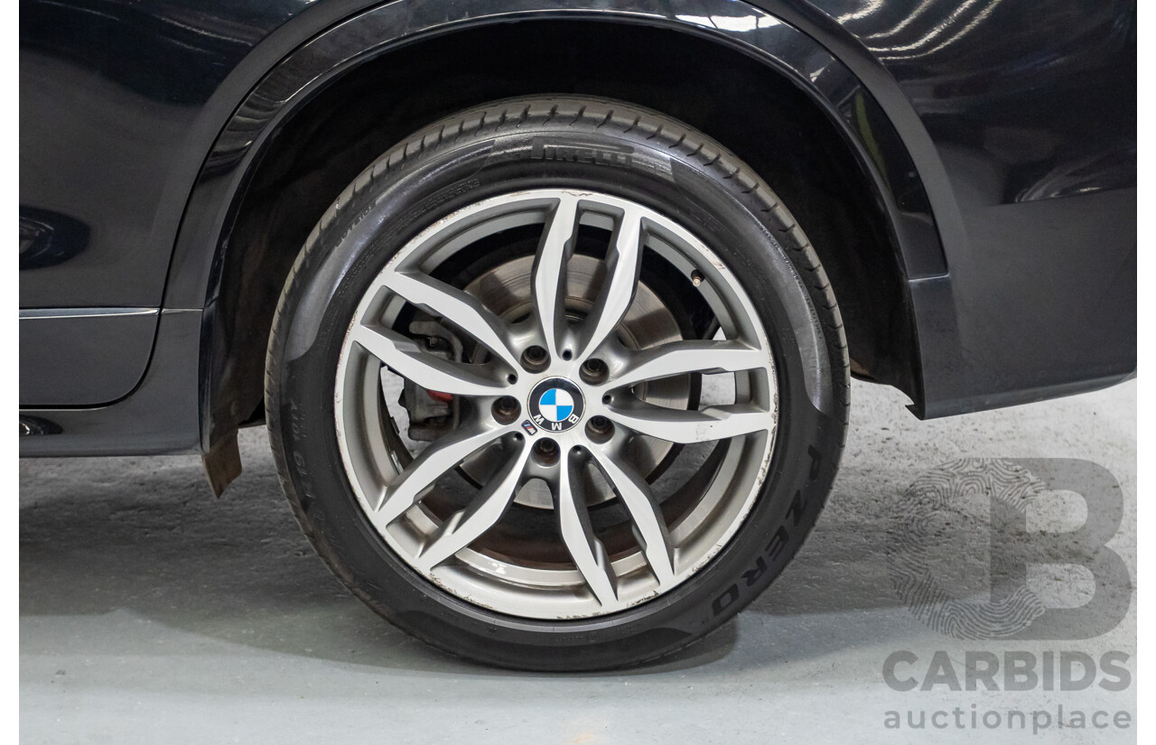 10/2016 BMW X4 xDrive 35i (AWD) F26 MY16 5d Coupe Black Sapphire Metallic Turbo 3.0L