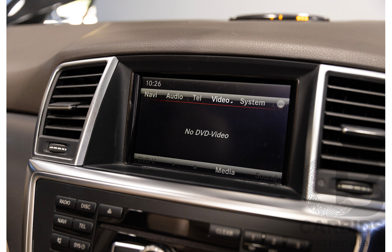 07/2015 Mercedes-Benz ML250 CDI BLUETEC (4x4) 166 MY15 4D Wagon Black Turbo Diesel 2.1L