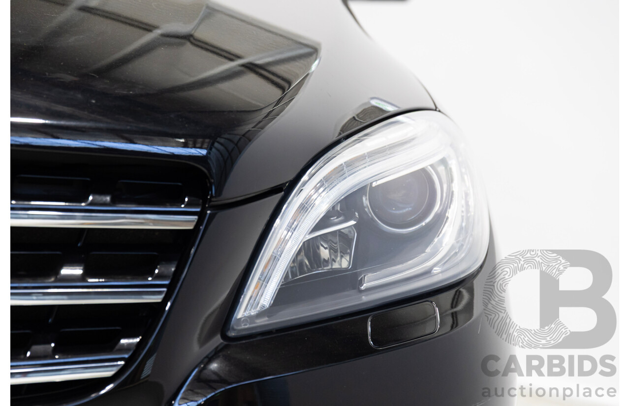07/2015 Mercedes-Benz ML250 CDI BLUETEC (4x4) 166 MY15 4D Wagon Black Turbo Diesel 2.1L
