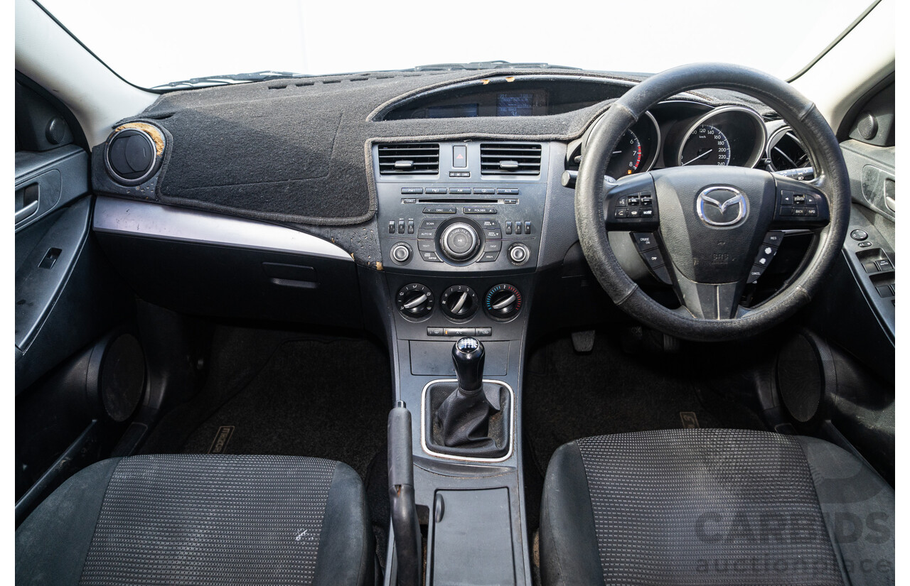 01/2013 Mazda 3 Neo BL MY13 5d Hatchback Black 2.0L