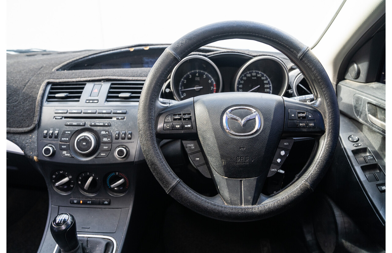 01/2013 Mazda 3 Neo BL MY13 5d Hatchback Black 2.0L