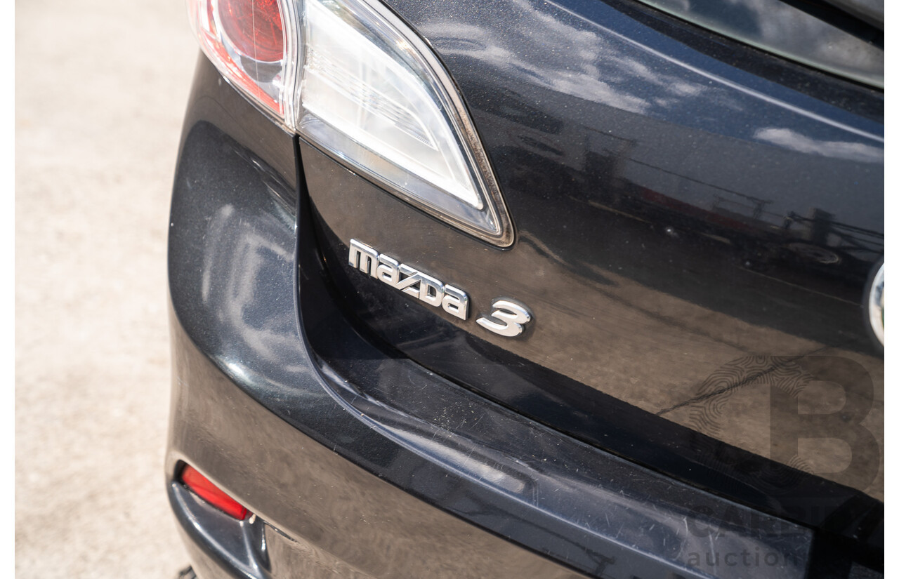 01/2013 Mazda 3 Neo BL MY13 5d Hatchback Black 2.0L
