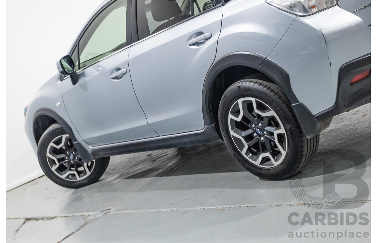 9/2016 Subaru XV 2.0i-L (AWD) MY16 4d Wagon Ice Silver 2.0L