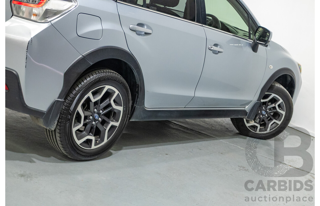 9/2016 Subaru XV 2.0i-L (AWD) MY16 4d Wagon Ice Silver 2.0L