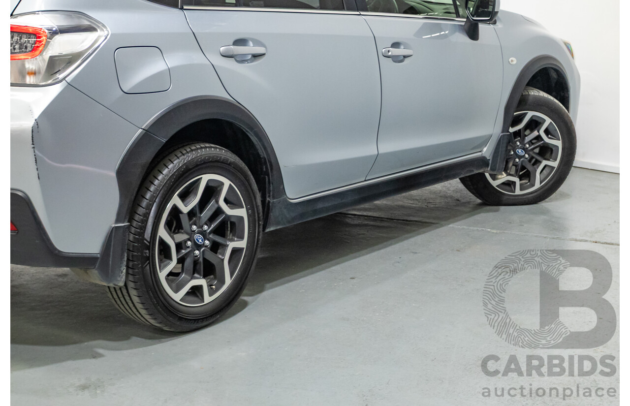 9/2016 Subaru XV 2.0i-L (AWD) MY16 4d Wagon Ice Silver 2.0L