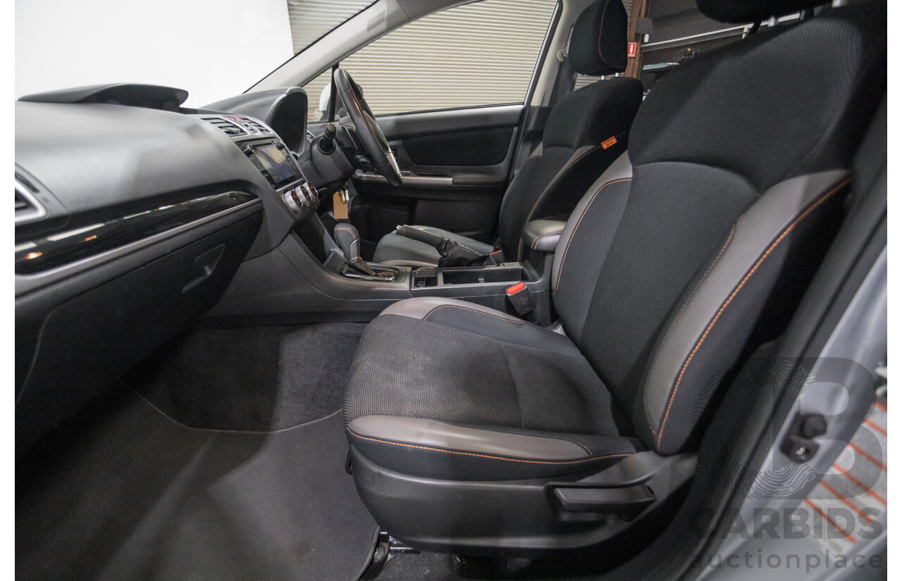 9/2016 Subaru XV 2.0i-L (AWD) MY16 4d Wagon Ice Silver 2.0L