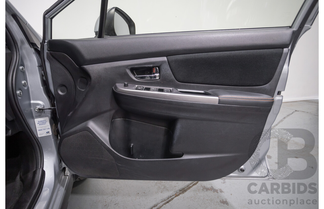 9/2016 Subaru XV 2.0i-L (AWD) MY16 4d Wagon Ice Silver 2.0L