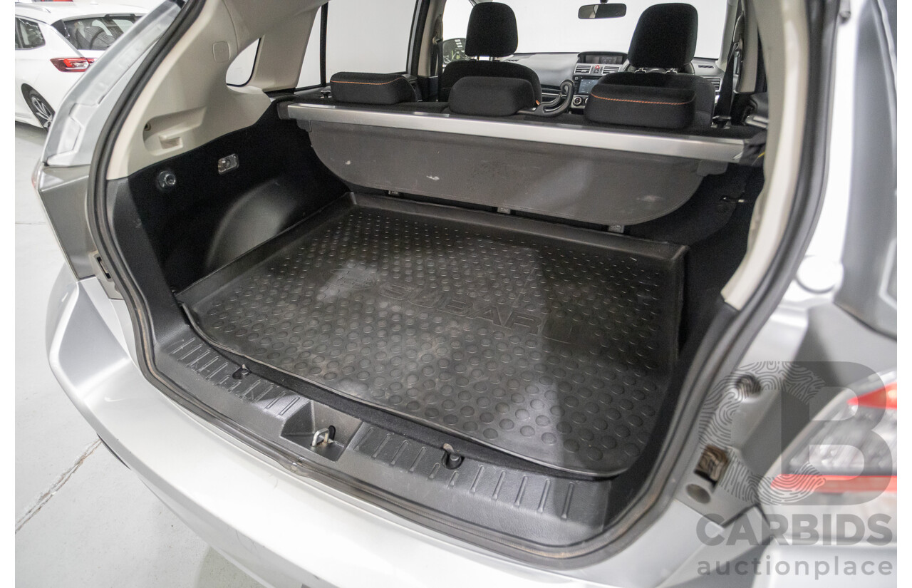 9/2016 Subaru XV 2.0i-L (AWD) MY16 4d Wagon Ice Silver 2.0L