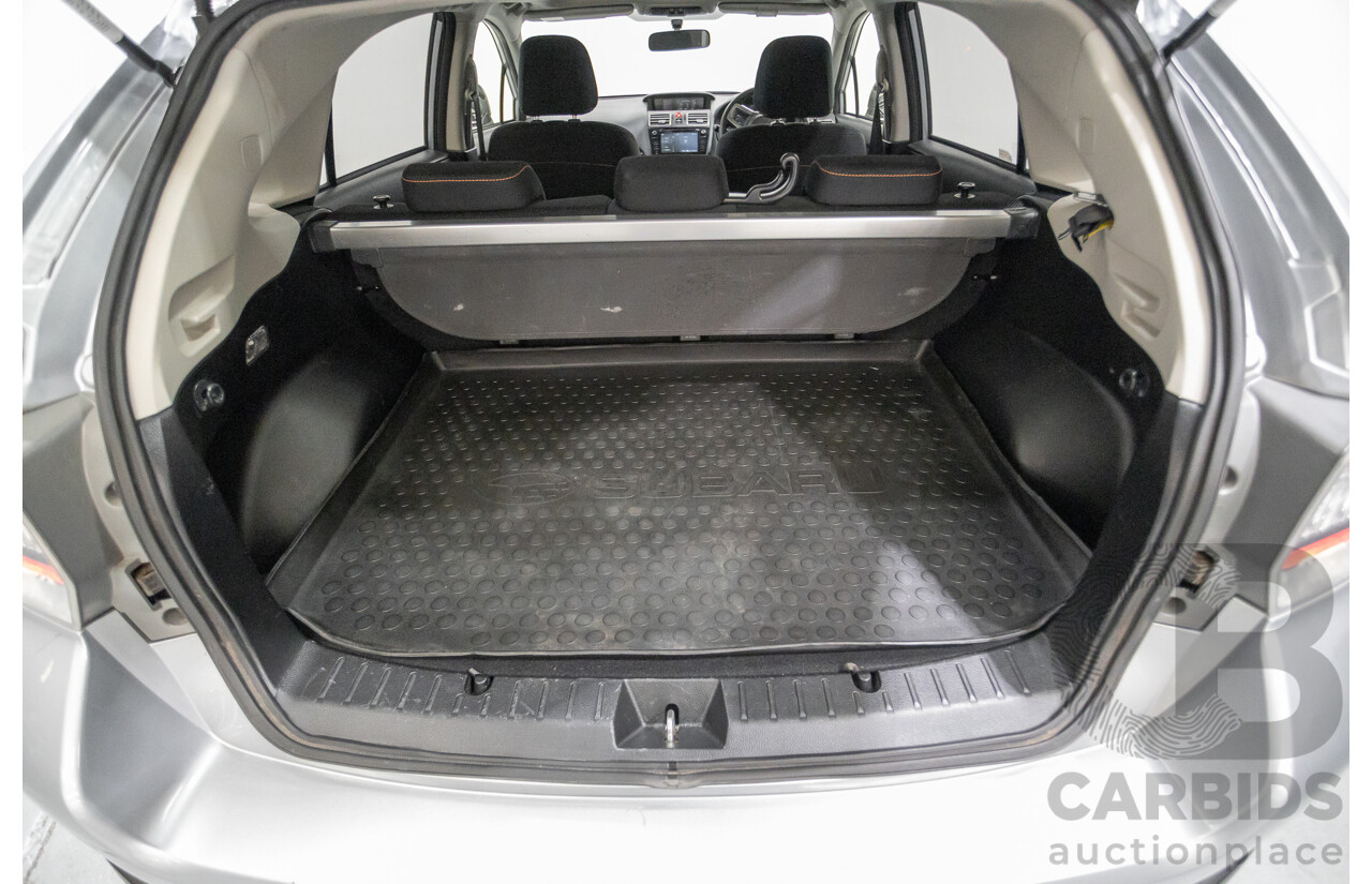 9/2016 Subaru XV 2.0i-L (AWD) MY16 4d Wagon Ice Silver 2.0L
