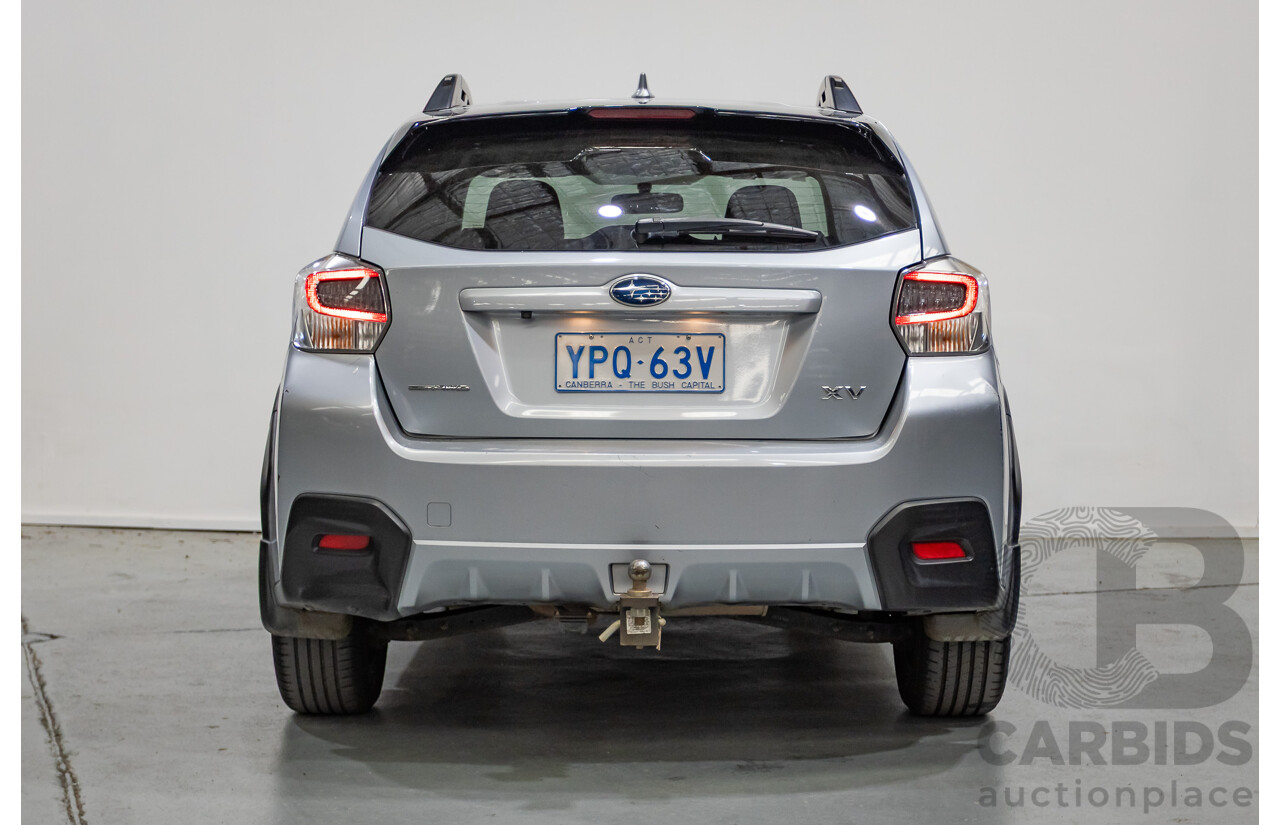 9/2016 Subaru XV 2.0i-L (AWD) MY16 4d Wagon Ice Silver 2.0L