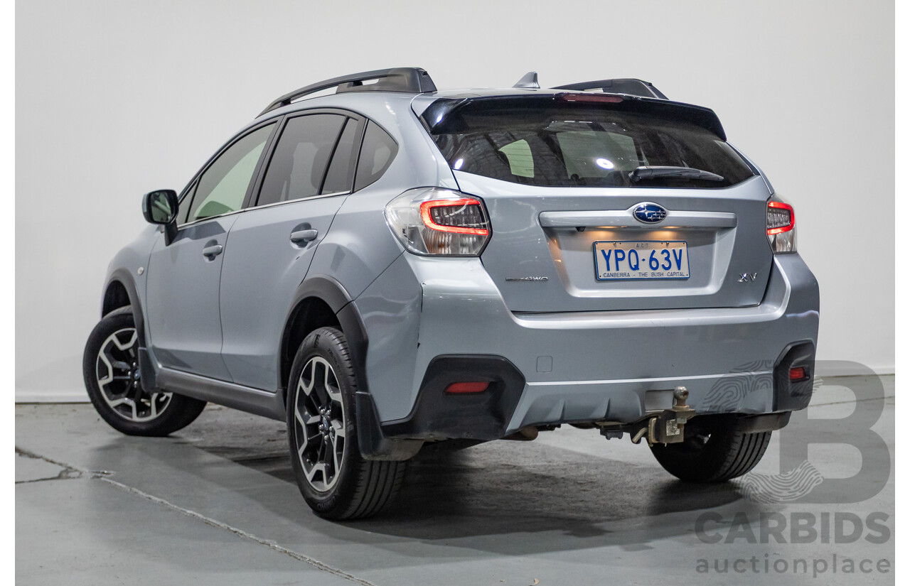 9/2016 Subaru XV 2.0i-L (AWD) MY16 4d Wagon Ice Silver 2.0L