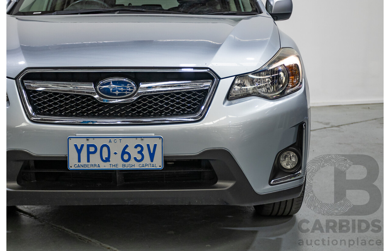 9/2016 Subaru XV 2.0i-L (AWD) MY16 4d Wagon Ice Silver 2.0L