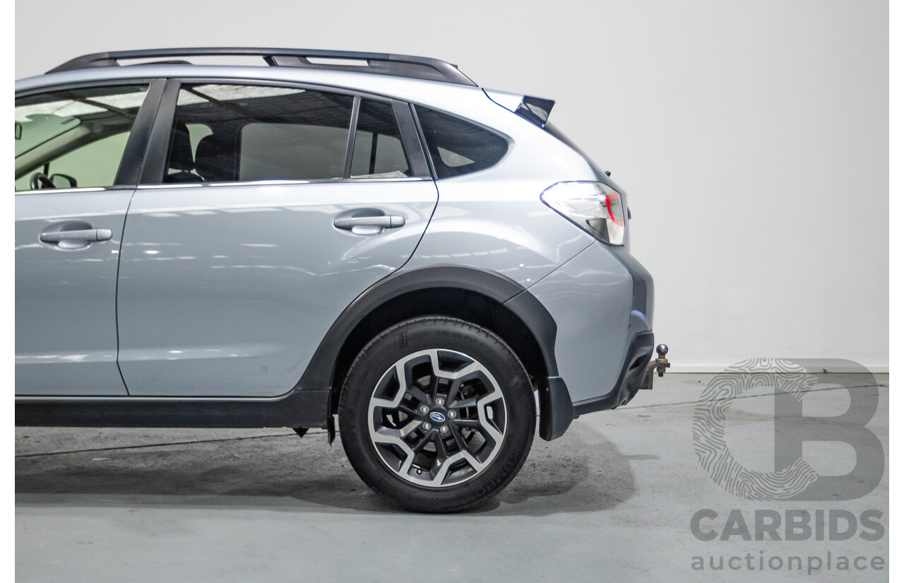 9/2016 Subaru XV 2.0i-L (AWD) MY16 4d Wagon Ice Silver 2.0L