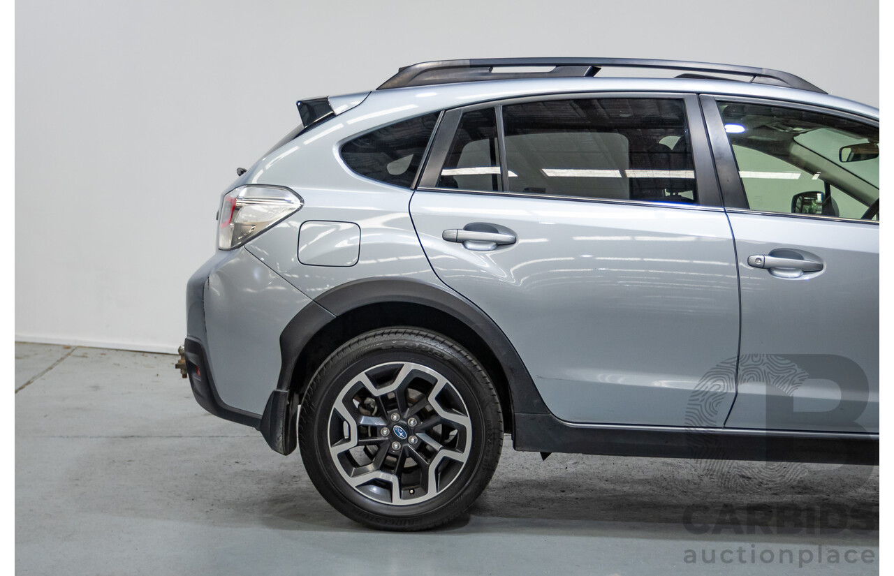 9/2016 Subaru XV 2.0i-L (AWD) MY16 4d Wagon Ice Silver 2.0L