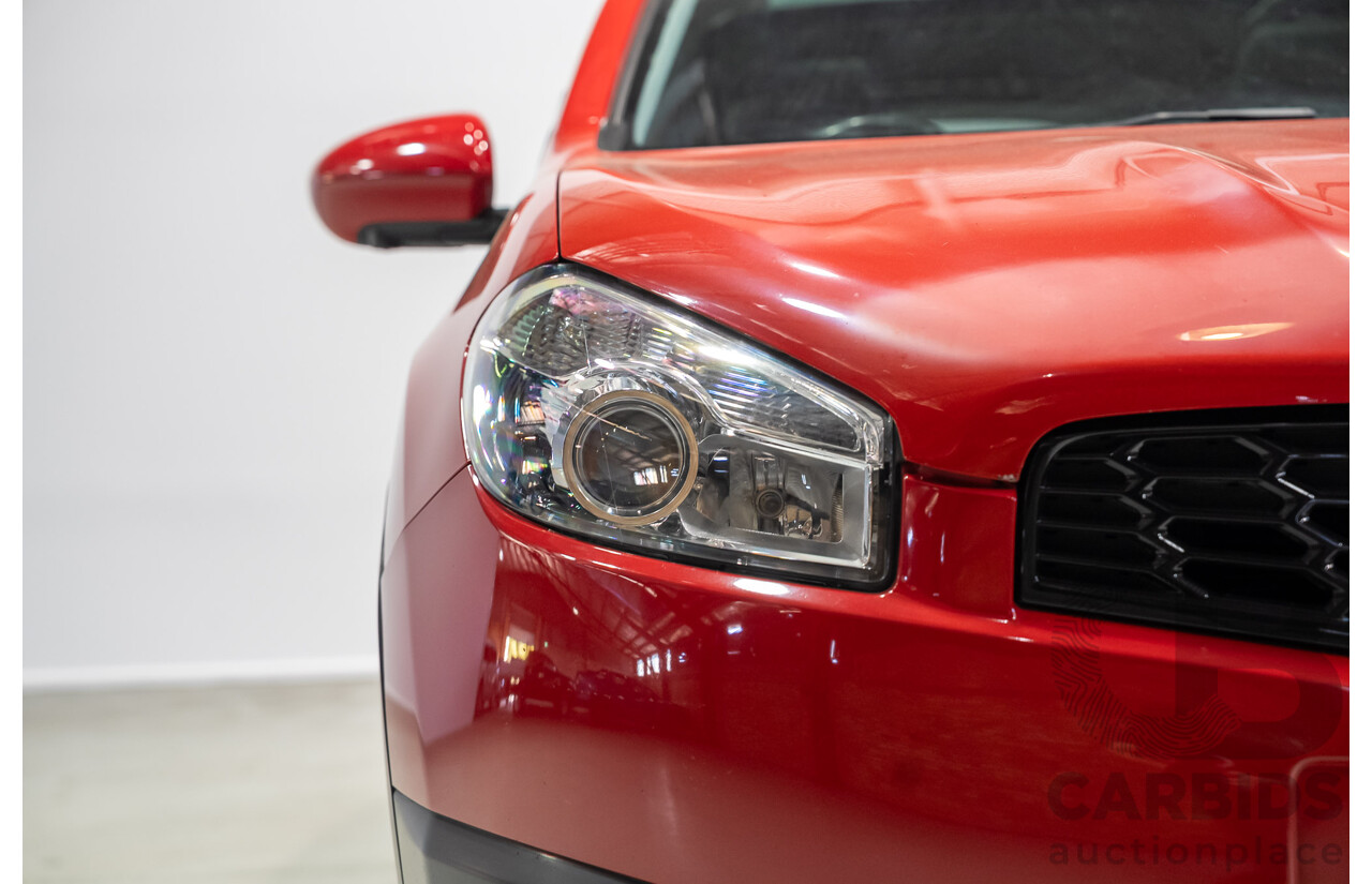 03/2013 Nissan Dualis Ti-L J10 SERIES 3 4d Wagon Red 2.0L