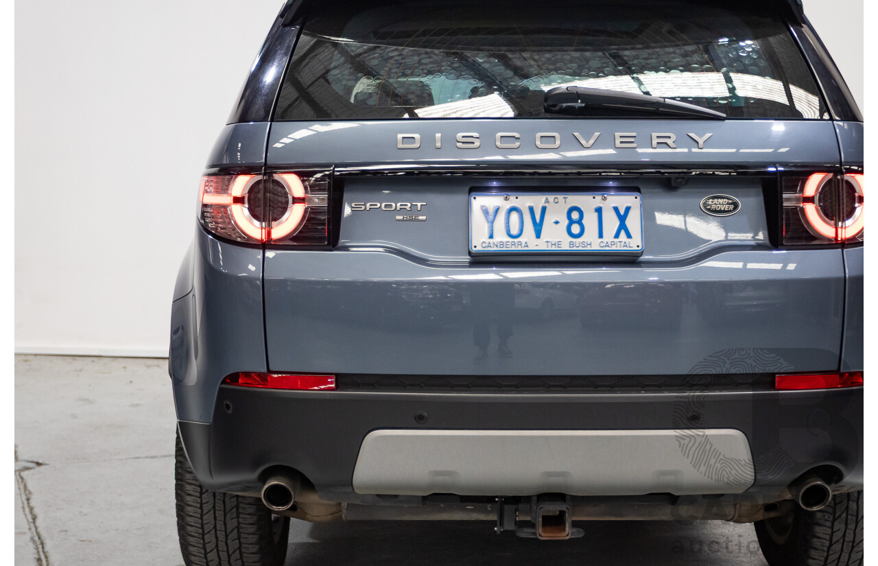 4/2018 Land Rover Discovery Sport TD4 HSE 132kW (AWD) L550 MY18 4d Wagon Byron Blue Metallic Turbo Diesel 2.0L