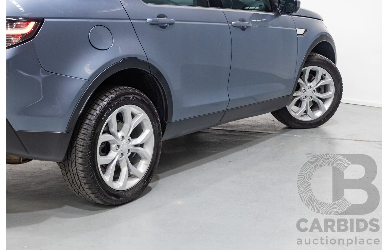 4/2018 Land Rover Discovery Sport TD4 HSE 132kW (AWD) L550 MY18 4d Wagon Byron Blue Metallic Turbo Diesel 2.0L