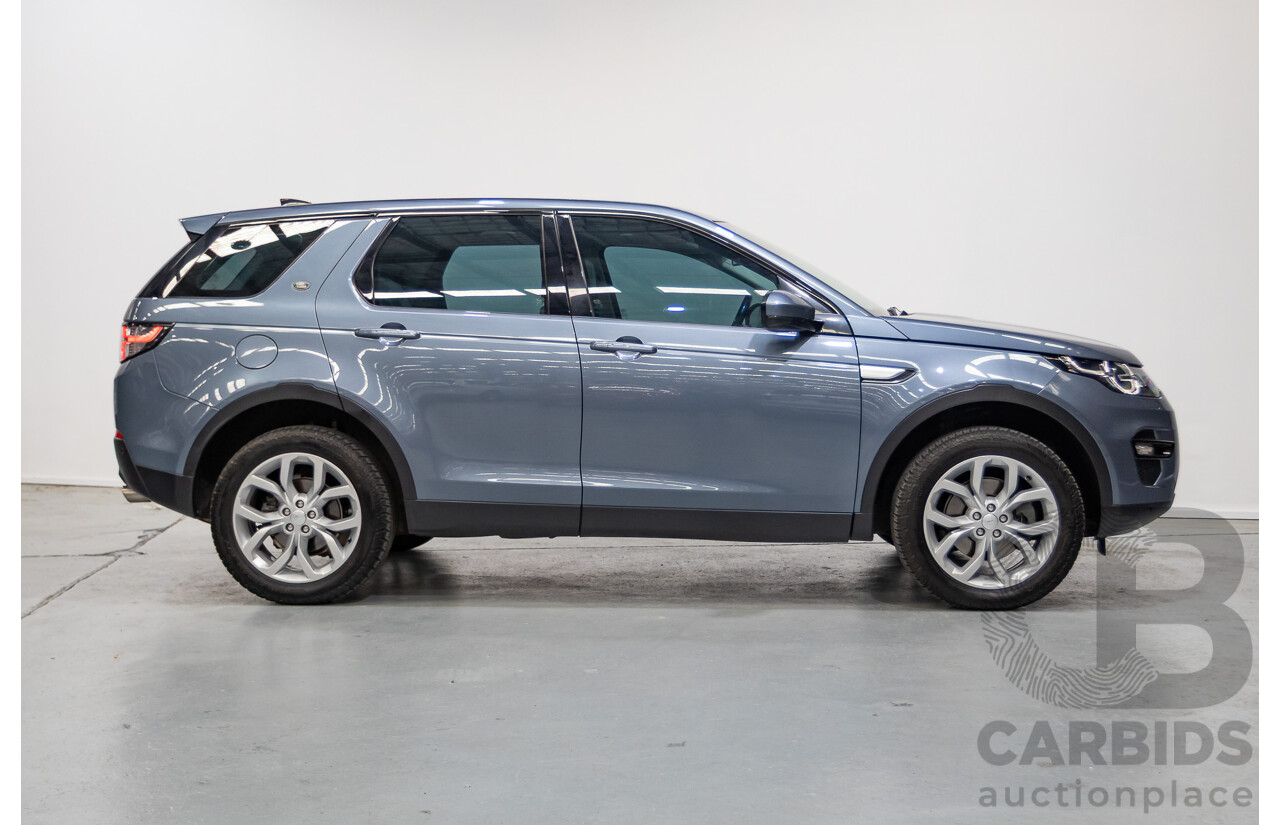 4/2018 Land Rover Discovery Sport TD4 HSE 132kW (AWD) L550 MY18 4d Wagon Byron Blue Metallic Turbo Diesel 2.0L