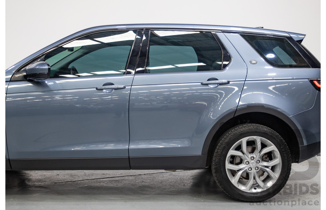 4/2018 Land Rover Discovery Sport TD4 HSE 132kW (AWD) L550 MY18 4d Wagon Byron Blue Metallic Turbo Diesel 2.0L