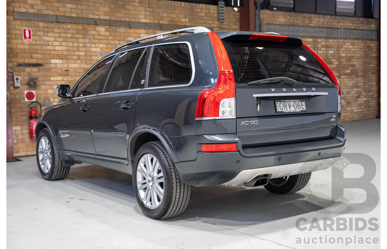02/2014 Volvo XC90 3.2 Executive (AWD) MY14 4d Wagon Grey 3.2L - 7 Seater