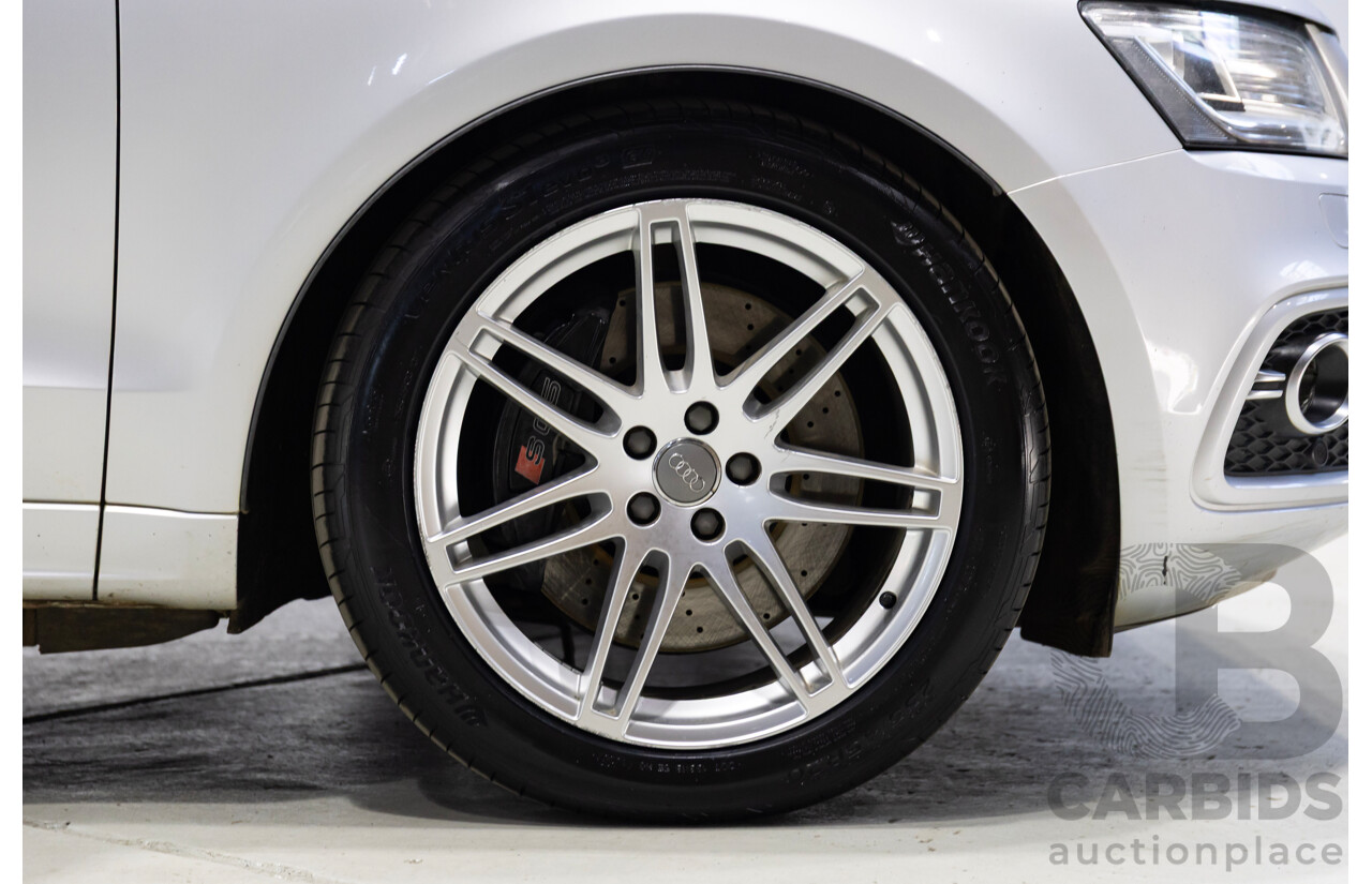 06/2014 Audi Sq5 3.0 TDI Quattro (AWD) 8R 5d Wagon Silver 3.0L