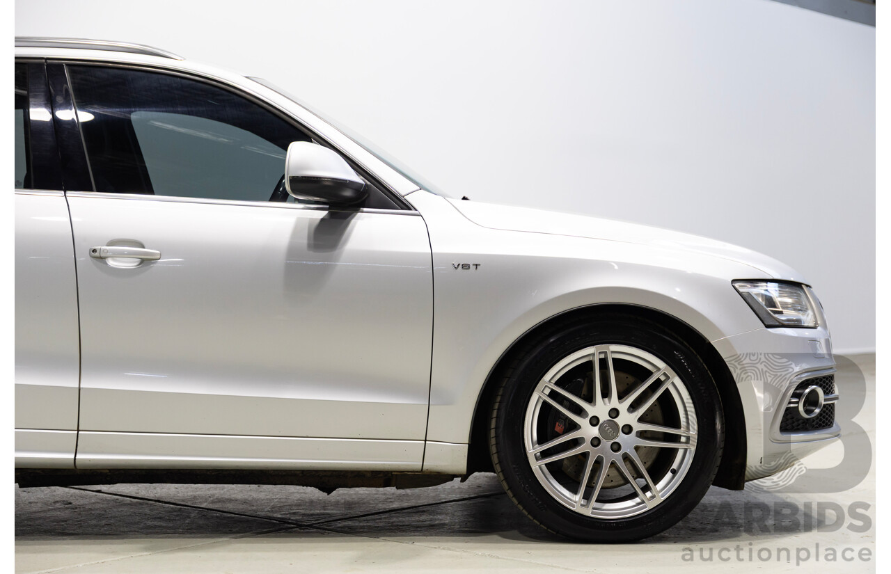 06/2014 Audi Sq5 3.0 TDI Quattro (AWD) 8R 5d Wagon Silver 3.0L