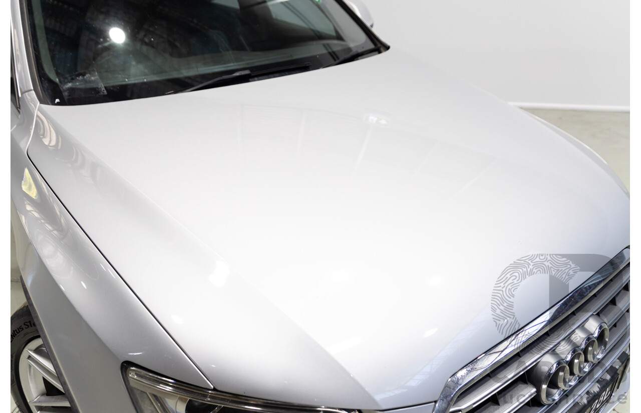06/2014 Audi Sq5 3.0 TDI Quattro (AWD) 8R 5d Wagon Silver 3.0L