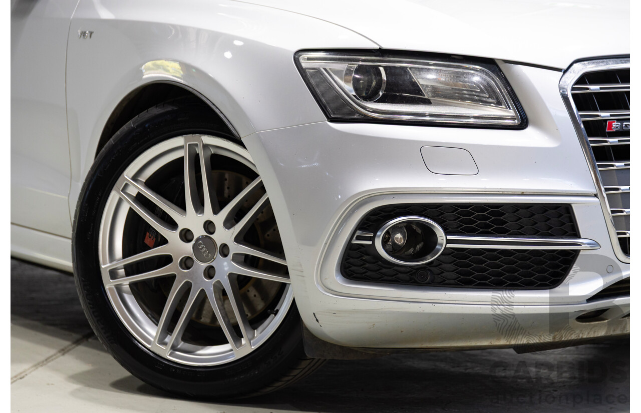 06/2014 Audi Sq5 3.0 TDI Quattro (AWD) 8R 5d Wagon Silver 3.0L