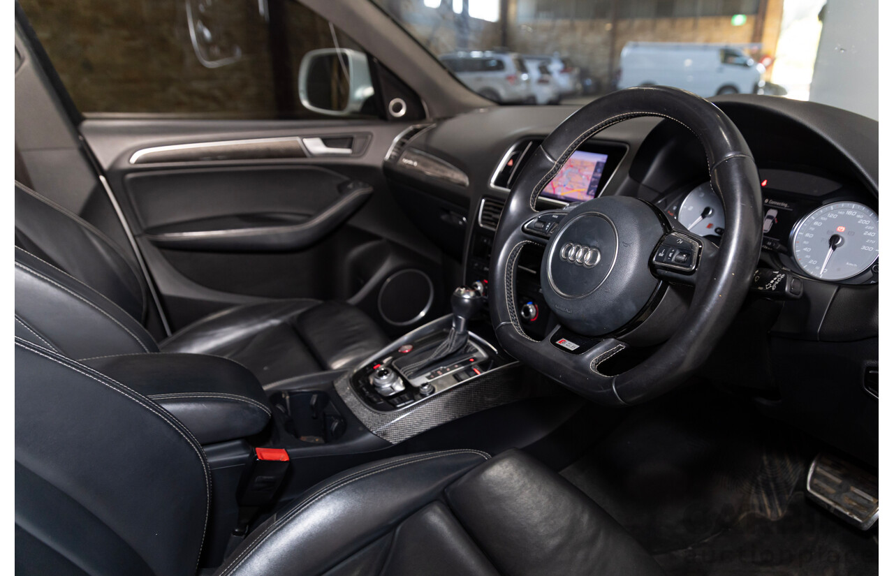 06/2014 Audi Sq5 3.0 TDI Quattro (AWD) 8R 5d Wagon Silver 3.0L