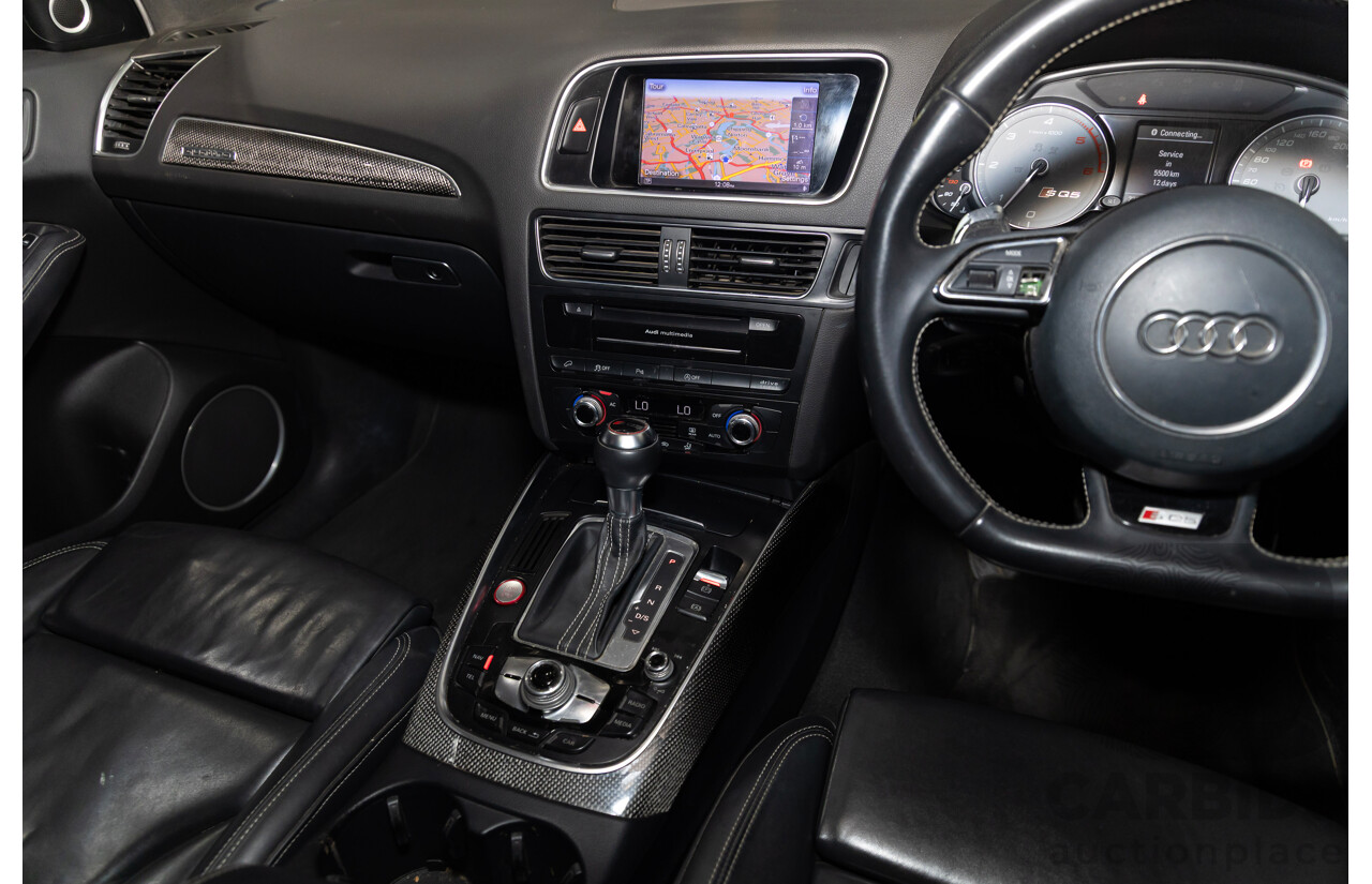 06/2014 Audi Sq5 3.0 TDI Quattro (AWD) 8R 5d Wagon Silver 3.0L