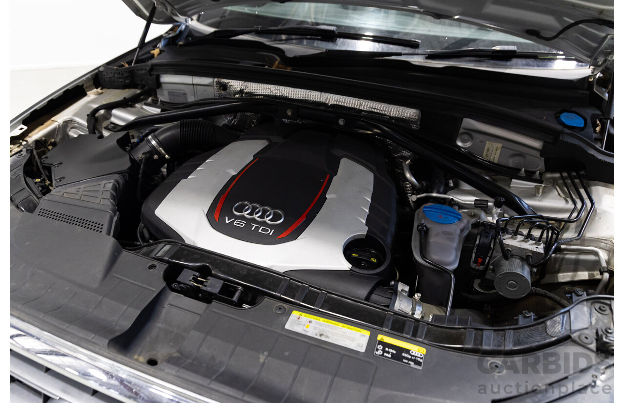 06/2014 Audi Sq5 3.0 TDI Quattro (AWD) 8R 5d Wagon Silver 3.0L