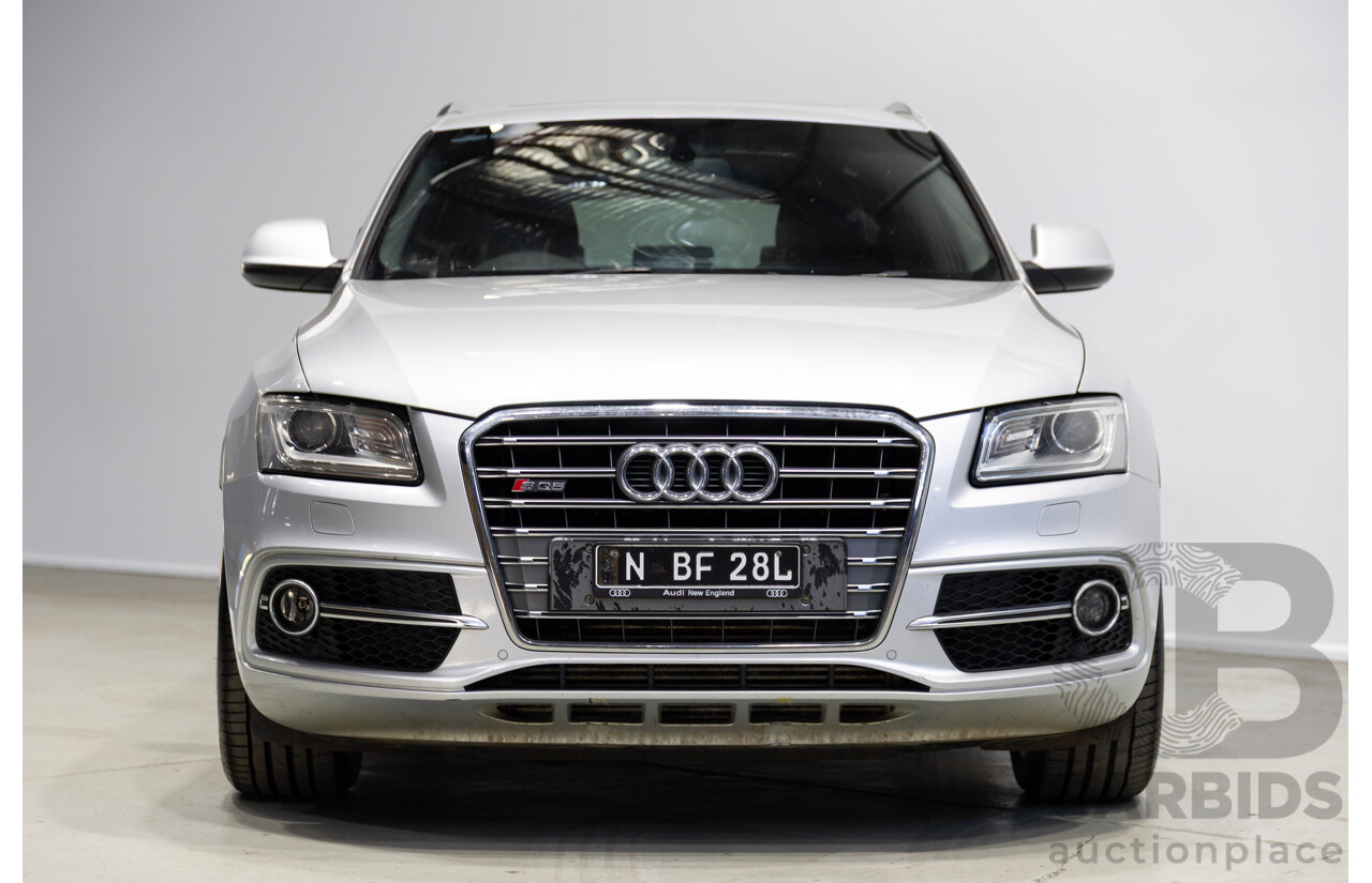 06/2014 Audi Sq5 3.0 TDI Quattro (AWD) 8R 5d Wagon Silver 3.0L