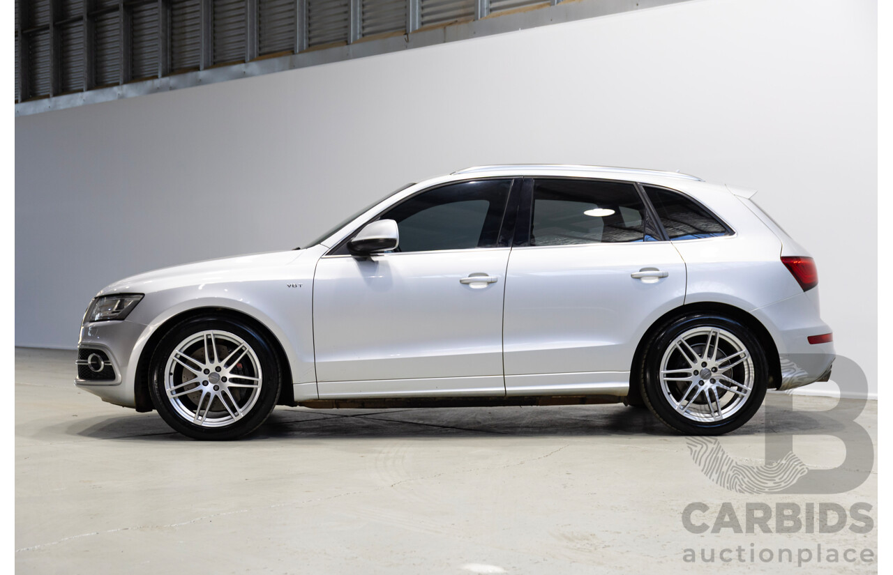 06/2014 Audi Sq5 3.0 TDI Quattro (AWD) 8R 5d Wagon Silver 3.0L