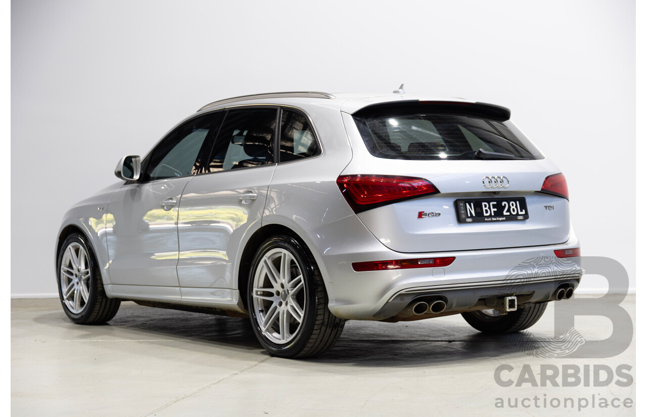 06/2014 Audi Sq5 3.0 TDI Quattro (AWD) 8R 5d Wagon Silver 3.0L