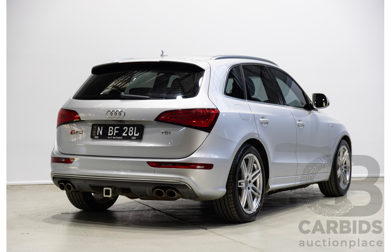 06/2014 Audi Sq5 3.0 TDI Quattro (AWD) 8R 5d Wagon Silver 3.0L