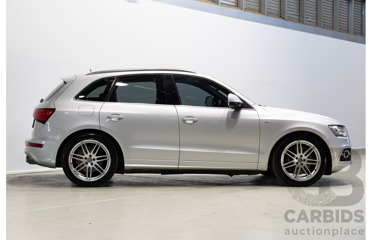 06/2014 Audi Sq5 3.0 TDI Quattro (AWD) 8R 5d Wagon Silver 3.0L