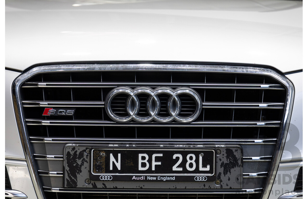 06/2014 Audi Sq5 3.0 TDI Quattro (AWD) 8R 5d Wagon Silver 3.0L