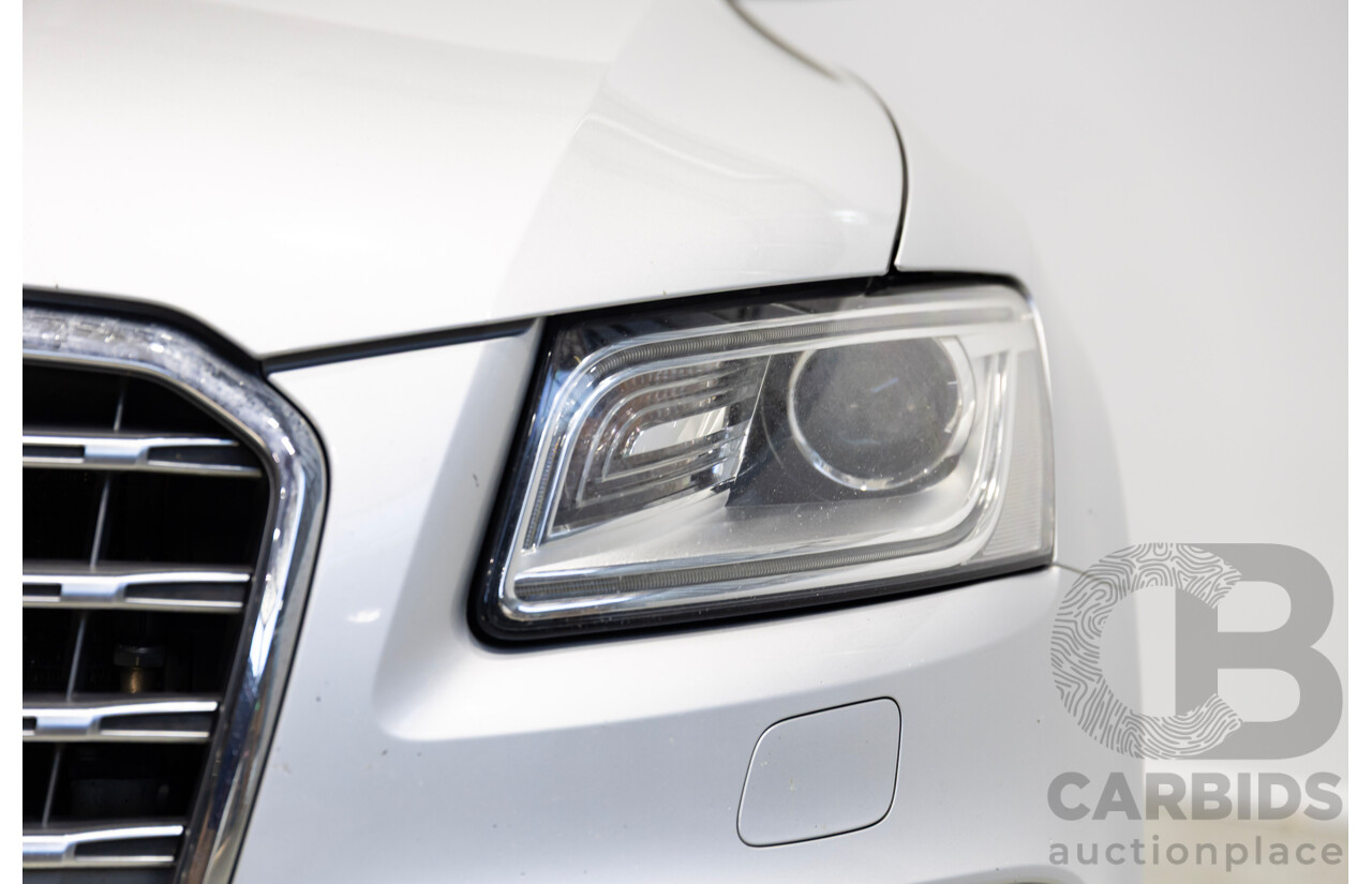 06/2014 Audi Sq5 3.0 TDI Quattro (AWD) 8R 5d Wagon Silver 3.0L